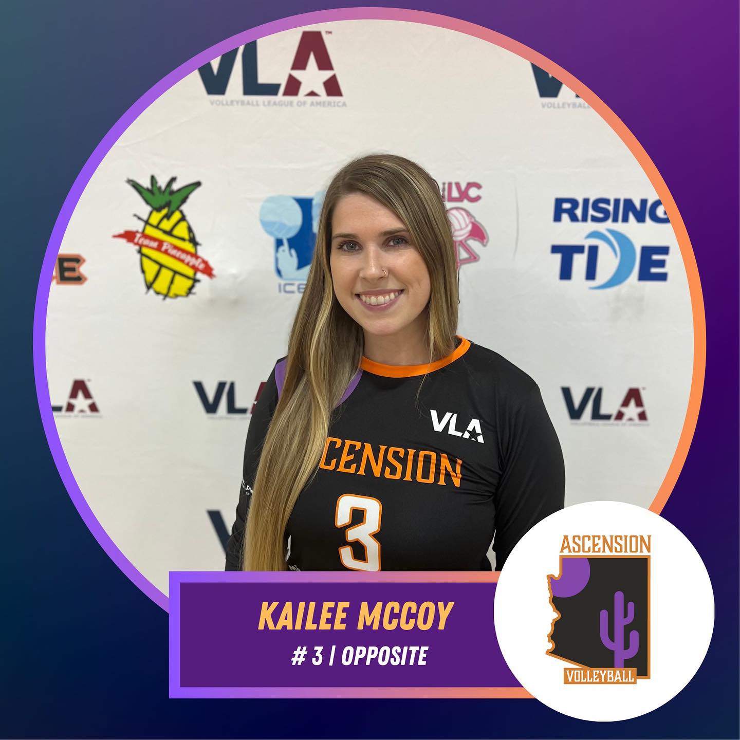 Kailee McCoy - #3 - Opposite