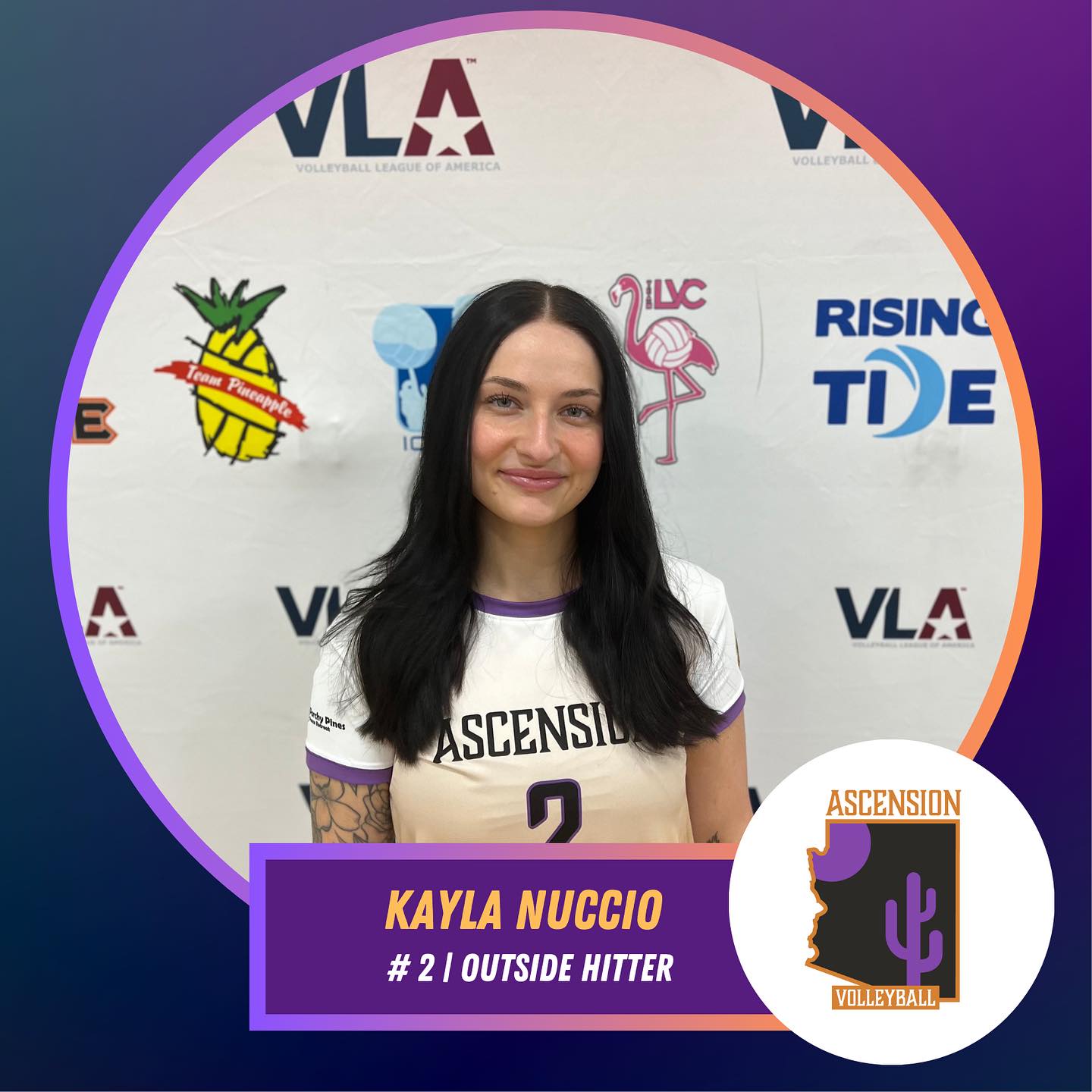 Kayla Nuccio - #2 - Outside Hitter
