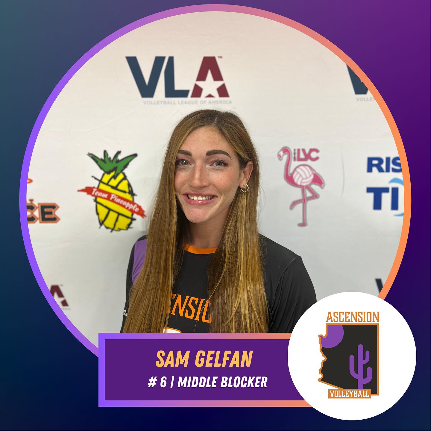 Sam Gelfan - #6 - Middle Blocker